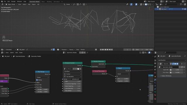 The Wrangler: Curve Parameter Node | blender geonodes fields daily, tip 34 смотреть онлайн