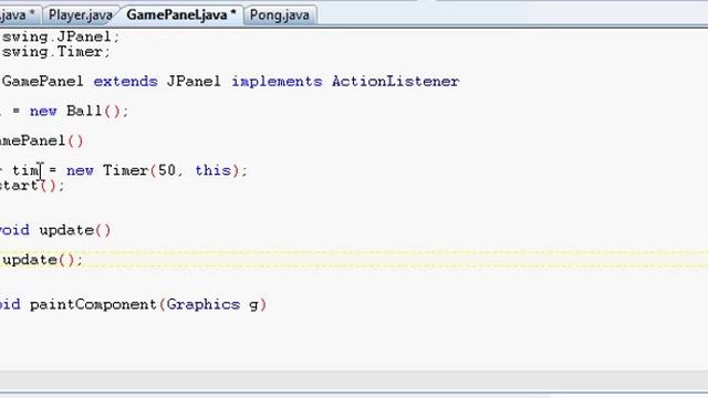Java Game Tutorial - Pong 04-02: смотреть онлайн