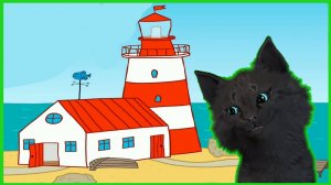 Три кота Стройка Дома для Супер кота ? Три Кота машинки и стройка! #7