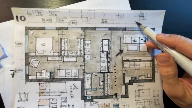 КРУТАЯ перепланировка 85 кв. м. смотреть онлайн