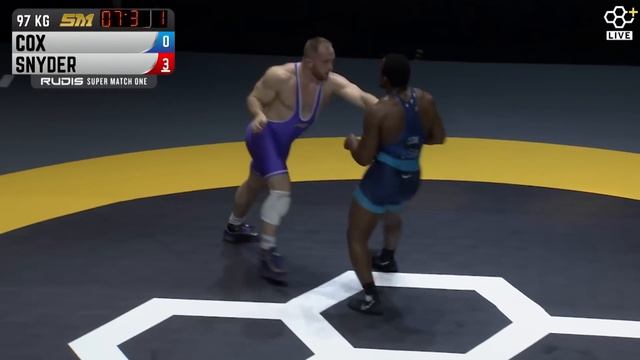 Super Match 1 | Kyle Snyder vs. J'Den Cox | Match 2 смотреть онлайн
