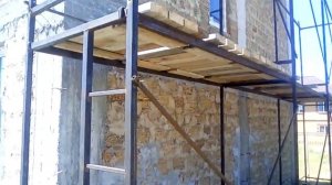 Рамные строительные леса своими руками