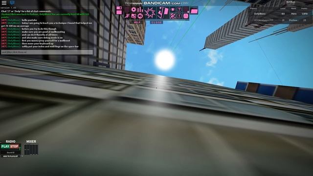 ROBLOX Parkour Quick fingers mission technique! смотреть онлайн