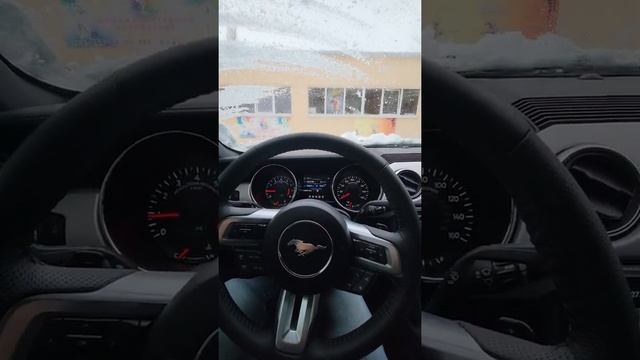 Ford Mustang зимой , мустанг как ездить зимой смотреть онлайн