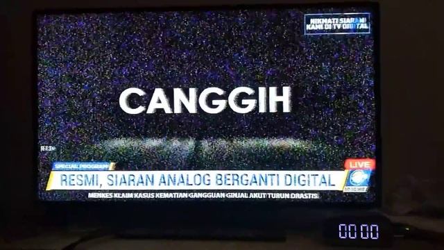 Indonesian Analog Switchoff in Bandung, West Java (November 2/3, 2022) смотреть онлайн