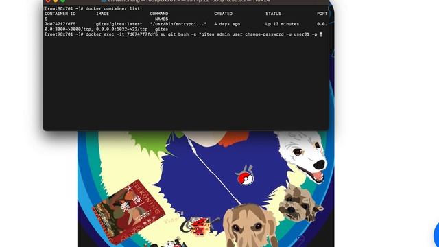 私人控版Git Sever雜症4 Docker Gitea Change Password(更替密碼) смотреть онлайн