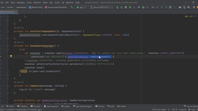 How to implement In-App Updates in Android using Kotlin| In-app updates смотреть онлайн