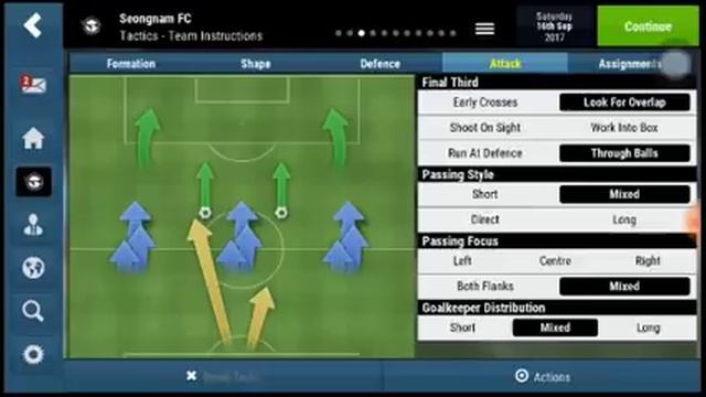 UNBEATEN SEASON!! Football Manager Mobile 2018 Tactics and Formation with Seongnam FC смотреть онлайн