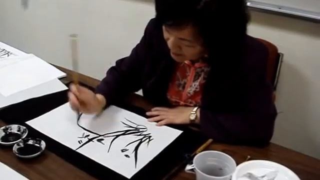 Chinese Painting Orchid for Beginners ( part 2) смотреть онлайн