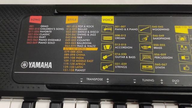 Key board unboxing Yamaha PSR-F52# r&v fun смотреть онлайн