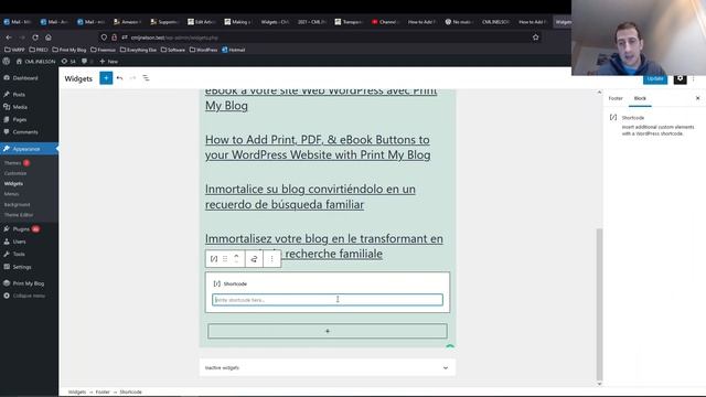 Add Print Buttons to Widget Areas in WordPress with Print My Blog смотреть онлайн