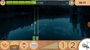 Игра Реальная рыбалка ловля пёстрого толстолоба, чёрного леща локацыя лесное озеро