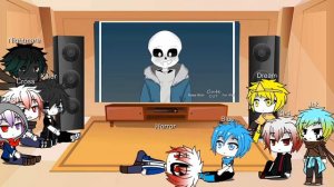 Sans au react to Classic Sans meme part 2