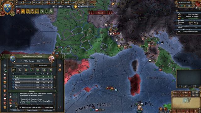 Let's Play Europa Universalis 4 IV Domination | EU4 France Gameplay Episode 7 | Into the Pyrenees смотреть онлайн