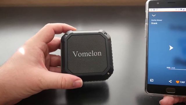 Vomelon U4 Bluetooth Waterproof Portable Speaker REVIEW | Best Waterproof Speaker? смотреть онлайн