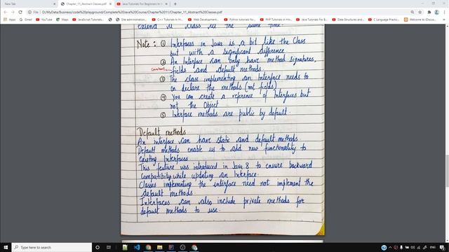 Java Interfaces Example & Default Methods смотреть онлайн