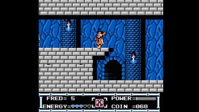 Dendy (Famicom,Nintendo,Nes) 8-bit The Flintstones The Rescue Of Dino and Hoppy Замок Рокулы