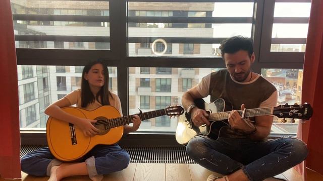 Aidan Gallagher - 4th of July (Val and Sofi acoustic cover) смотреть онлайн