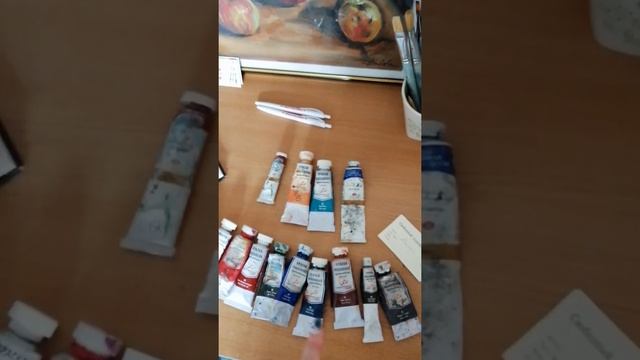 Какие нужны масляные краски для новичков! смотреть онлайн
