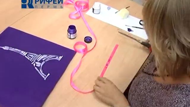 Школа дизайна №9   Цветная наволочка ПАРИЖ 6 09 13