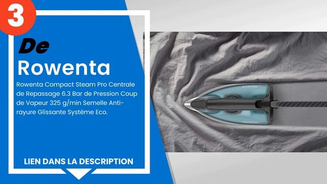 Les 5 meilleurs fers à repasser Rowenta смотреть онлайн