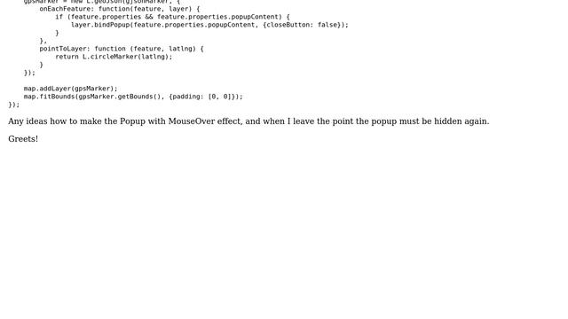 GIS: Leaflet Marker Mouseover Popup (2 Solutions!!) смотреть онлайн