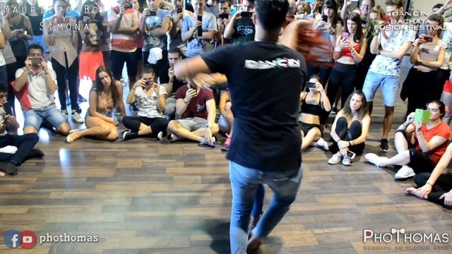 Maurizio Bollo y Simona [Felices Los 4] @ Dancin Bachata Fusion 2017 смотреть онлайн