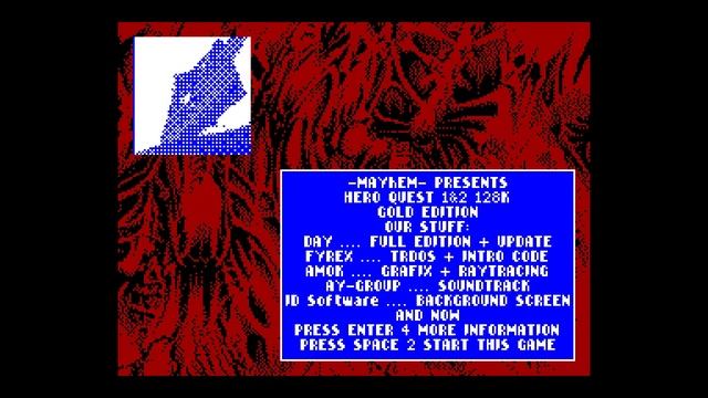 Hero Quest Collections 128 Crack Intro - Mayhem [#zx spectrum] смотреть онлайн