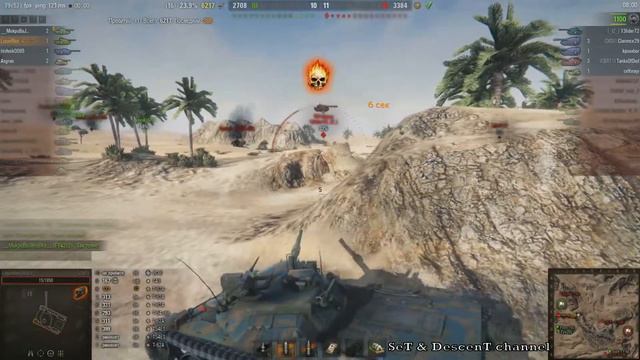 WoT - Мир Танков – STB-1 – Песчаная река (озвучка экипажа WarFared) смотреть онлайн