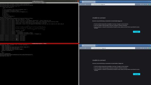 EasyHAProxy - Dynamic find docker services and setup смотреть онлайн