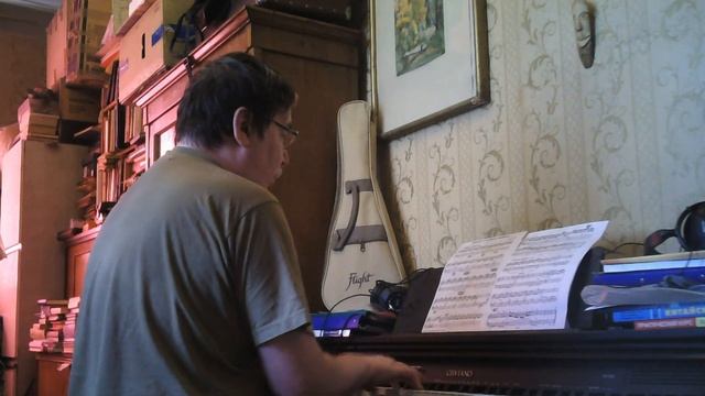 Проба электропианино. И. С. Бах. Прелюдия №1 из "12 маленьких прелюдий" смотреть онлайн