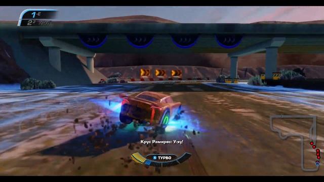 Тачки 3 (Xbox 360) - Гонка - Автострада Радиатор Спрингс - Крус Рамирес смотреть онлайн