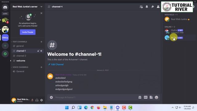 How to clear Discord chat 2023 | Tutorial River смотреть онлайн