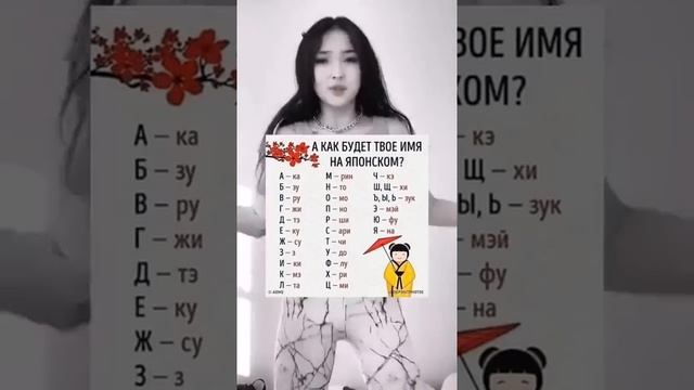 Пеши в коменты своё имя на японском ? смотреть онлайн