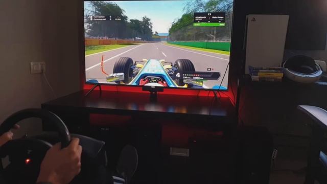 Thrumaster T100 Prueba en PS5 con juegos de PS4... que pasará.... смотреть онлайн