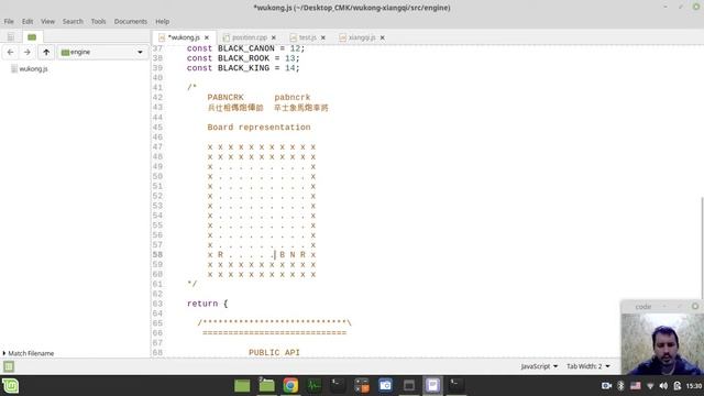 Xiangqi chess engine in javascript: board representation & piece/square encoding смотреть онлайн