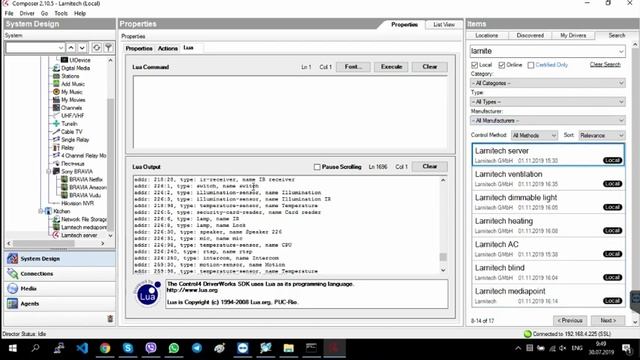 Larnitech integration with Control4 смотреть онлайн