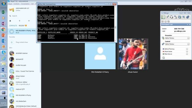 Oracle Joins and Primary Foreign Key смотреть онлайн