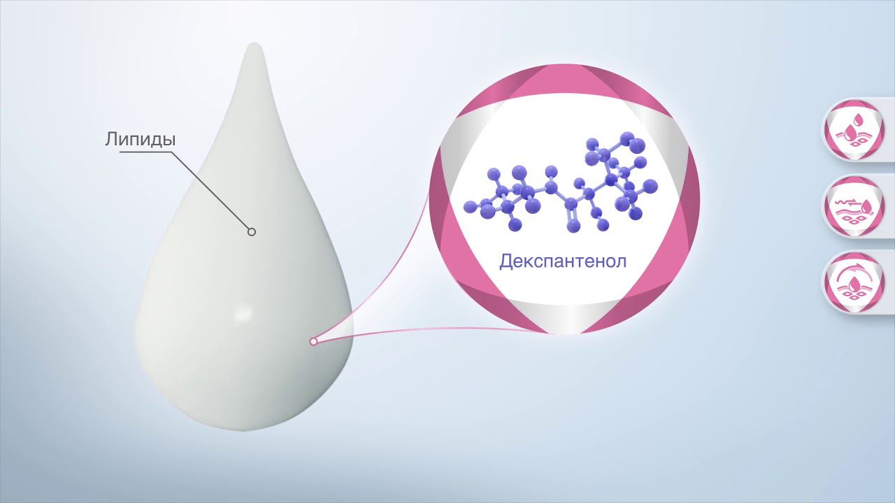 Бепантен / адаптация