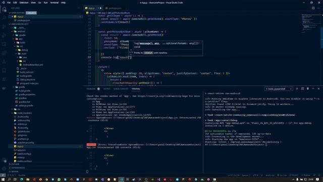 React Native CameraRoll (Galeri) смотреть онлайн