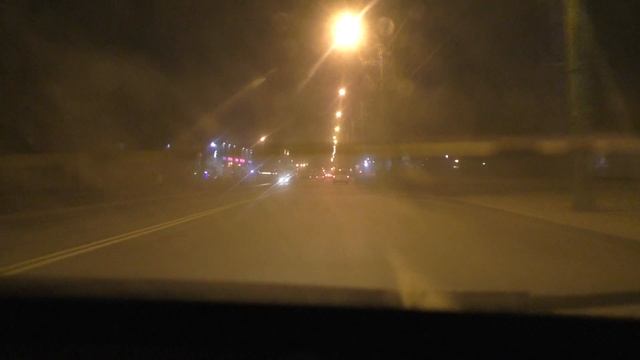 Ночная поездка с камерой Panasonic HC-V770 . смотреть онлайн