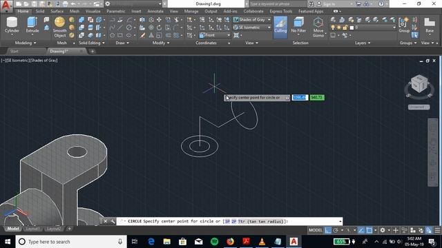 HOW TO MAKE UNIVERSAL COUPLING IN AUTOCAD 3D смотреть онлайн