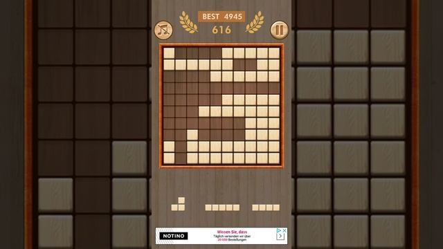 NEW BEST Gameplay Wooden Block Puzzle Game Score 1070 смотреть онлайн