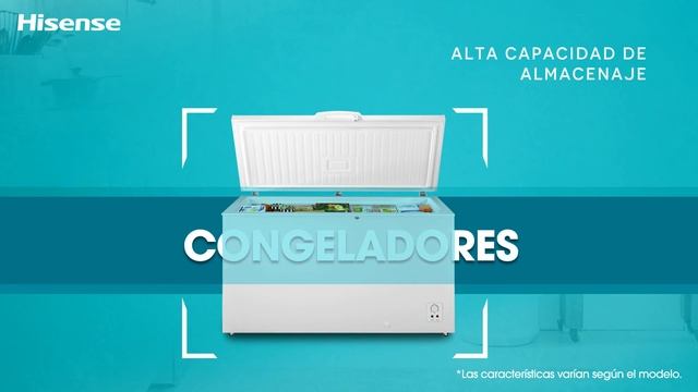 Congeladores Hisense
