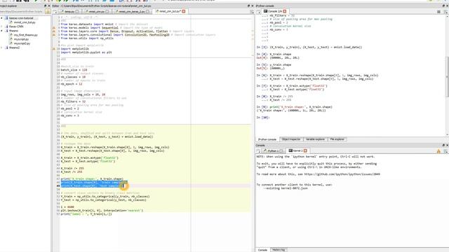 Convolution Neural Network in Keras (Understanding through MNIST data set) смотреть онлайн