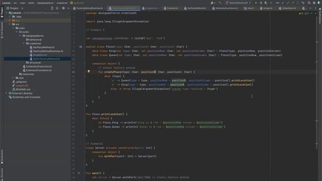 Static Factory Method (Part 2) Design Pattern in Kotlin смотреть онлайн