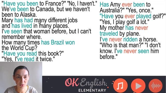 ?? Аудирование по английскому ? ТРЕНИРОВКА ? Тема Present Perfect смотреть онлайн