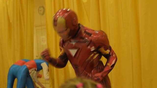 Аниматор Железный Человек на детский праздник в садик смотреть онлайн