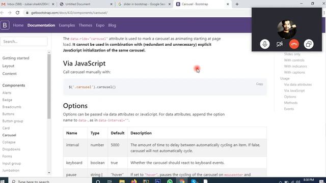 How to use bootstrap carousel смотреть онлайн