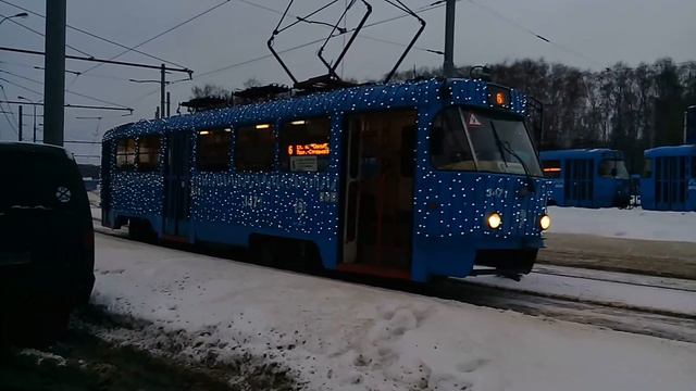 FESTIVE MOSCOW TRAM смотреть онлайн